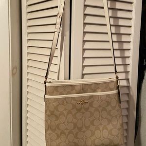 Coach file cross body bag